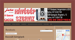Desktop Screenshot of juraszerviz.com
